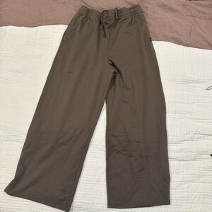 Vans Brown Wide-Leg Pants